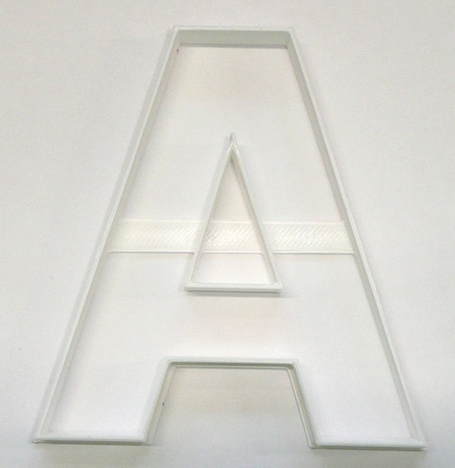 Letter A 4 Inch Uppercase Capital Block Font Cookie Cutter USA PR4214