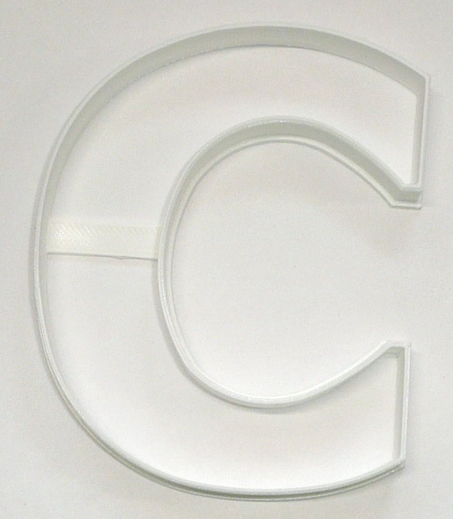 6x Letter C Capital Block Fondant Cutter Cupcake Topper 1.75 IN USA FD4216