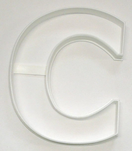 6x Letter C Capital Block Fondant Cutter Cupcake Topper 1.75 IN USA FD4216