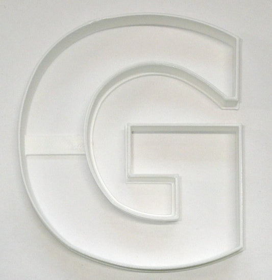 6x Letter G Capital Block Fondant Cutter Cupcake Topper 1.75 IN USA FD4220