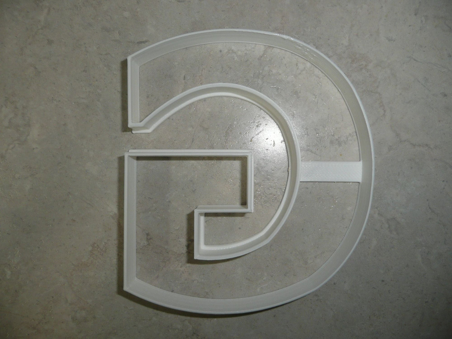 Letter G 4 Inch Uppercase Capital Block Font Cookie Cutter USA PR4220