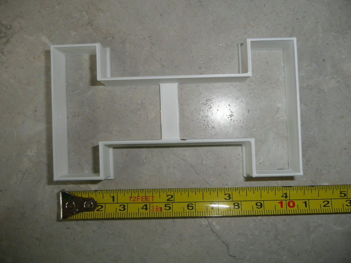 Letter I 4 Inch Uppercase Capital Block Font Cookie Cutter USA PR4222