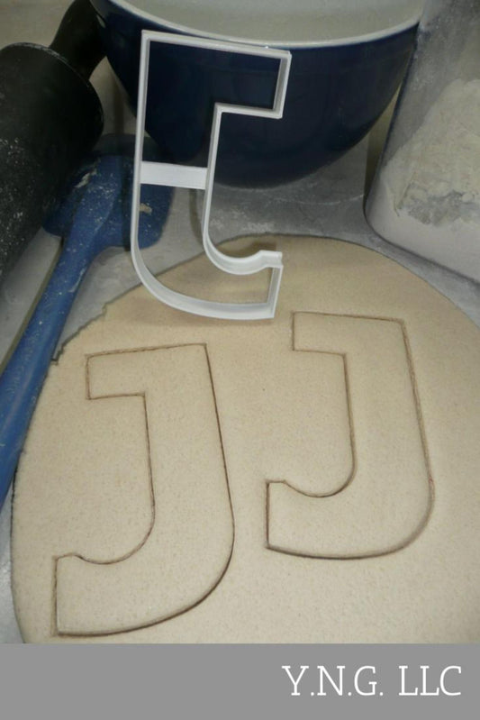 Letter J 4 Inch Uppercase Capital Block Font Cookie Cutter USA PR4223