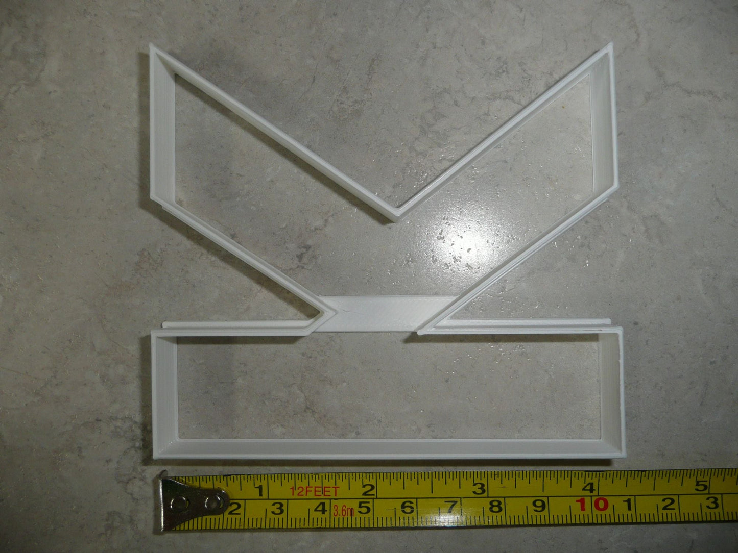 Letter K 4 Inch Uppercase Capital Block Font Cookie Cutter USA PR4224