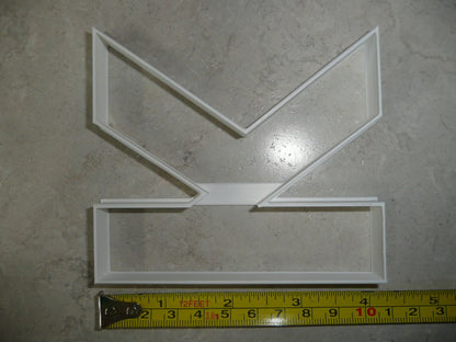 Letter K 4 Inch Uppercase Capital Block Font Cookie Cutter USA PR4224