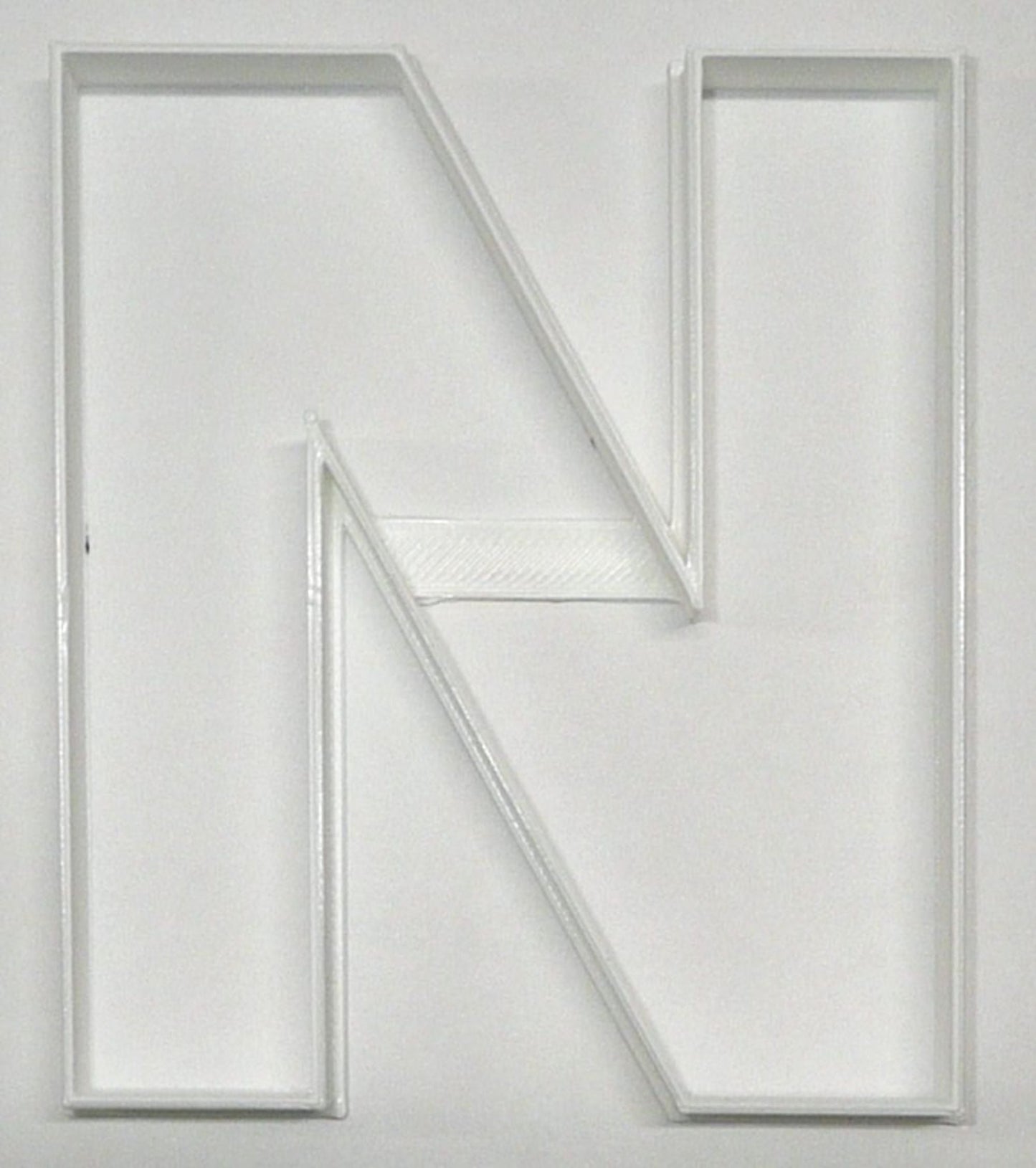 Letter N 4 Inch Uppercase Capital Block Font Cookie Cutter USA PR4227