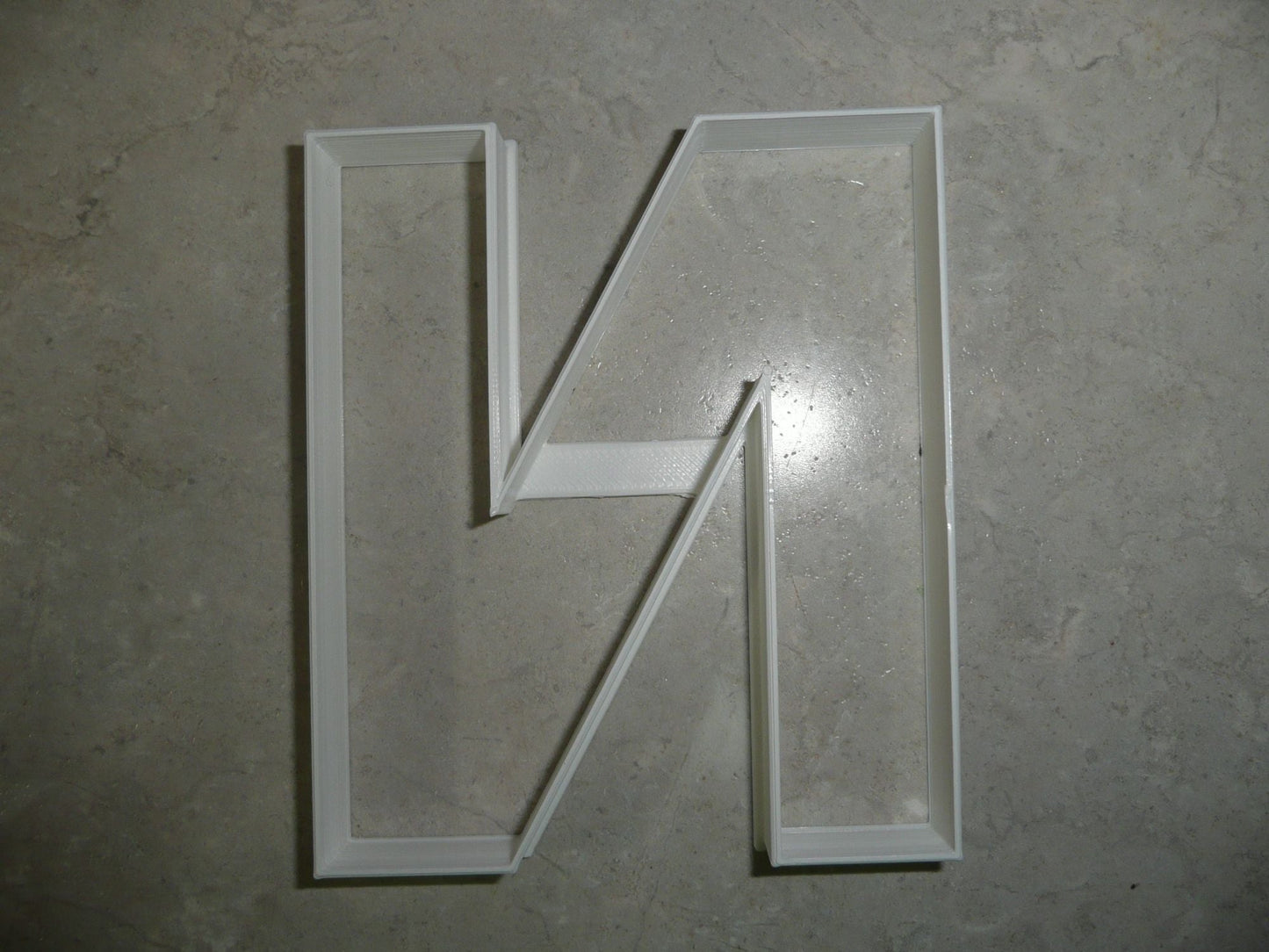 Letter N 4 Inch Uppercase Capital Block Font Cookie Cutter USA PR4227