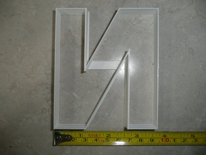 Letter N 4 Inch Uppercase Capital Block Font Cookie Cutter USA PR4227