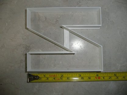 Letter N 4 Inch Uppercase Capital Block Font Cookie Cutter USA PR4227