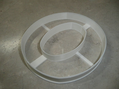 Letter O 4 Inch Uppercase Capital Block Font Cookie Cutter USA PR4228