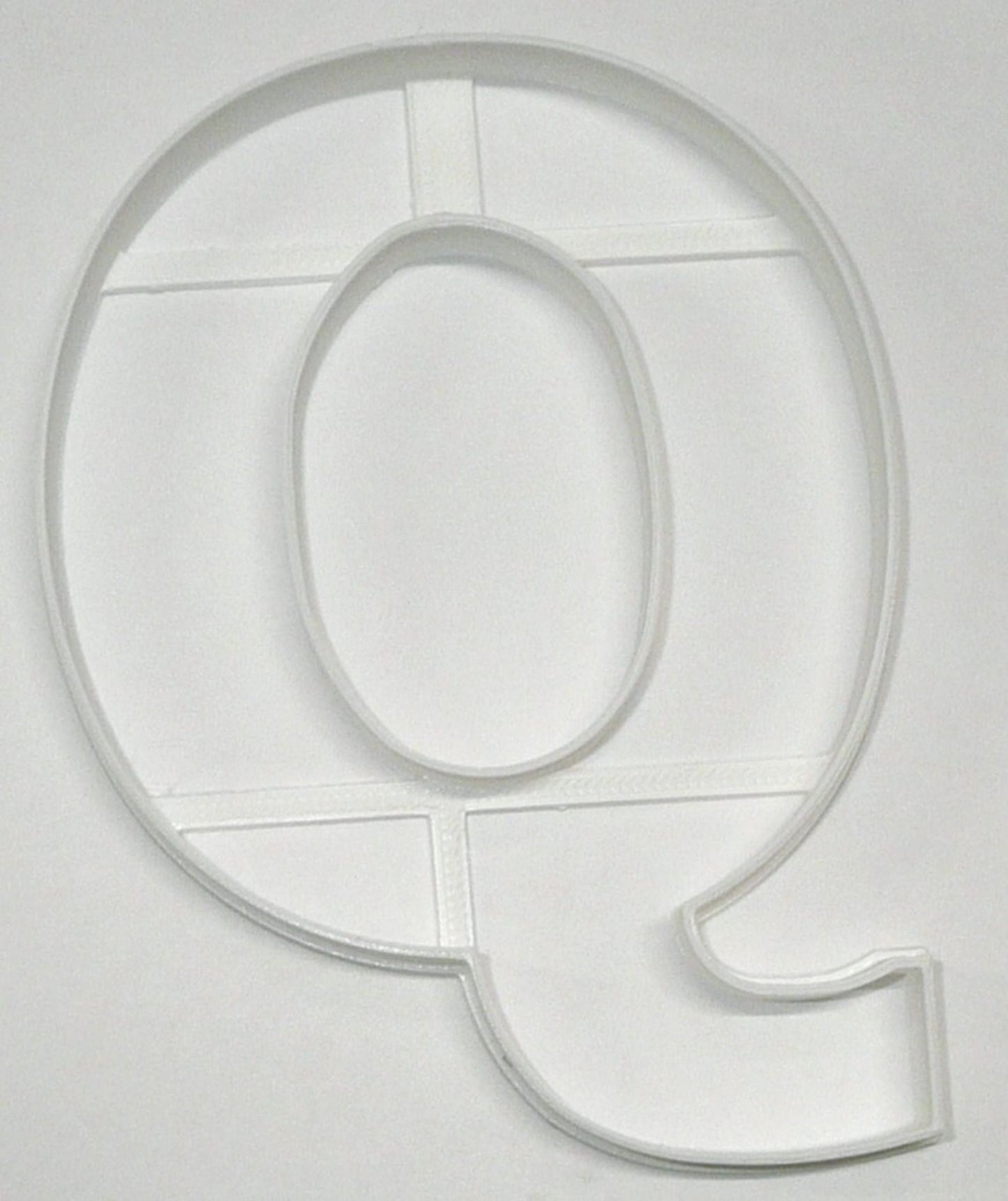 Letter Q 4 Inch Uppercase Capital Block Font Cookie Cutter USA PR4230