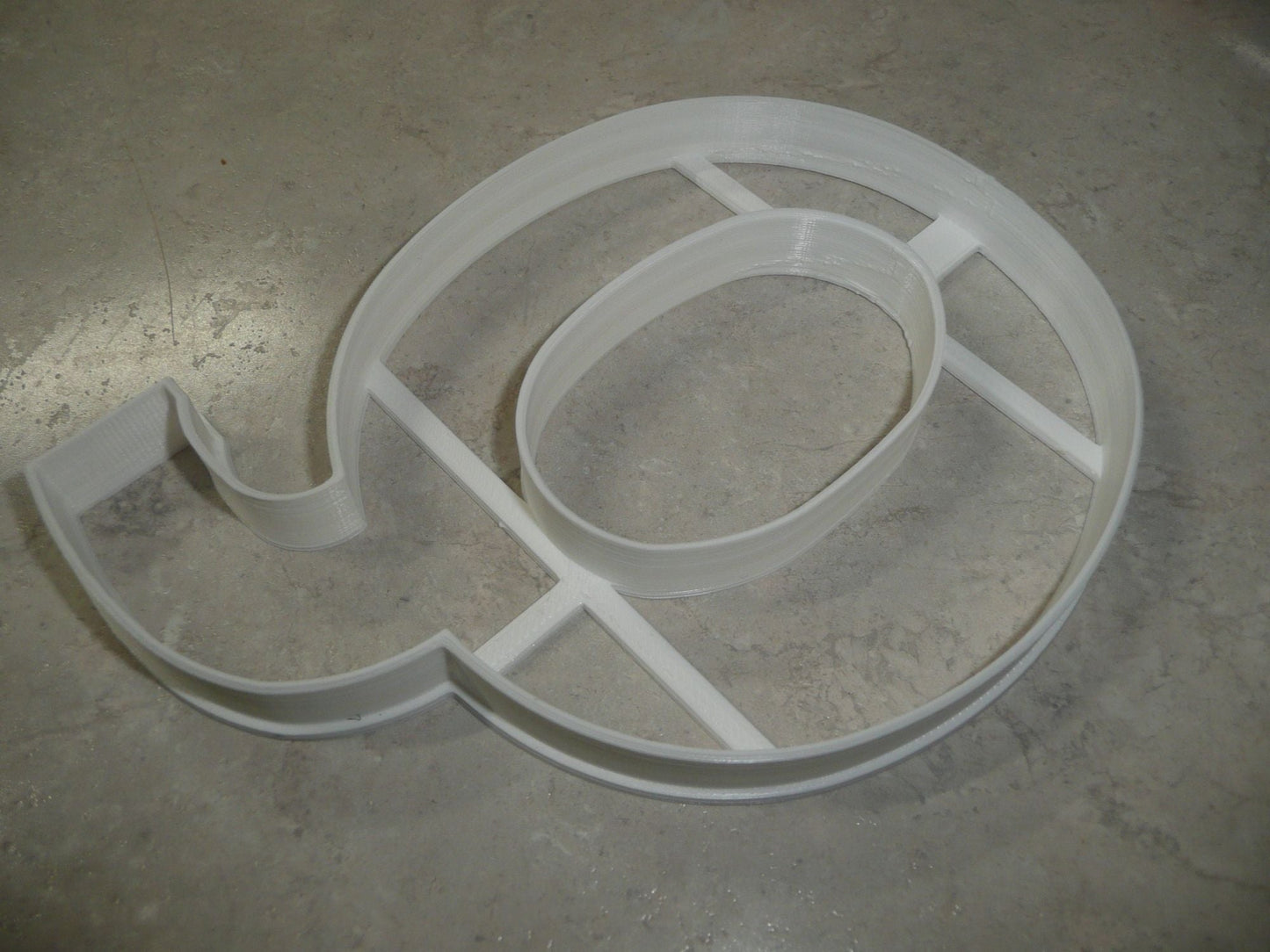 Letter Q 4 Inch Uppercase Capital Block Font Cookie Cutter USA PR4230