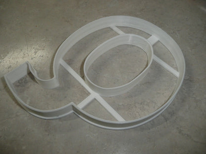 Letter Q 4 Inch Uppercase Capital Block Font Cookie Cutter USA PR4230