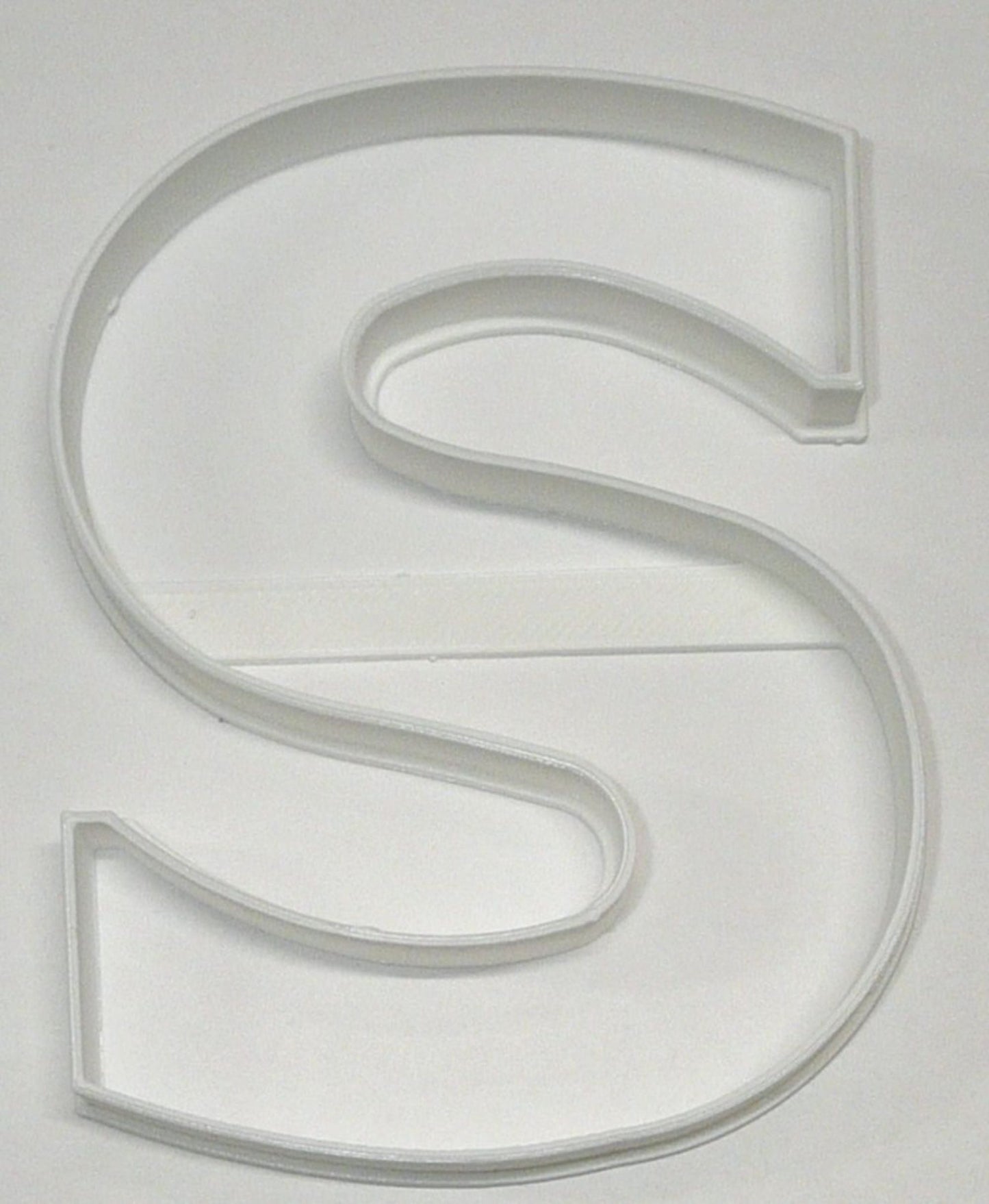 Letter S 4 Inch Uppercase Capital Block Font Cookie Cutter USA PR4232