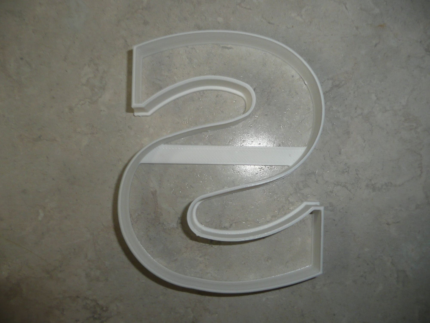 Letter S 4 Inch Uppercase Capital Block Font Cookie Cutter USA PR4232