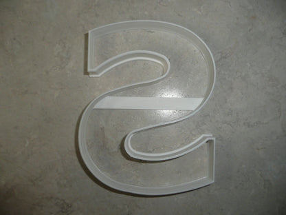 Letter S 4 Inch Uppercase Capital Block Font Cookie Cutter USA PR4232