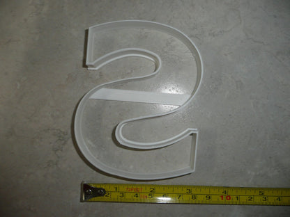 Letter S 4 Inch Uppercase Capital Block Font Cookie Cutter USA PR4232