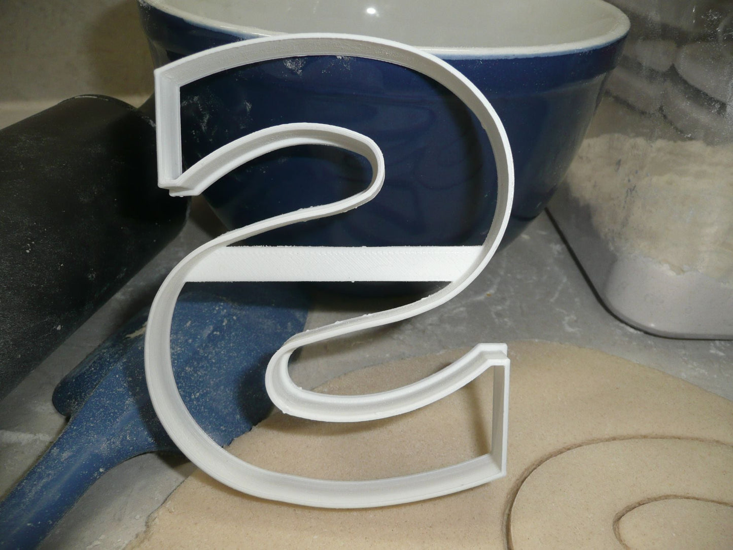 Letter S 4 Inch Uppercase Capital Block Font Cookie Cutter USA PR4232