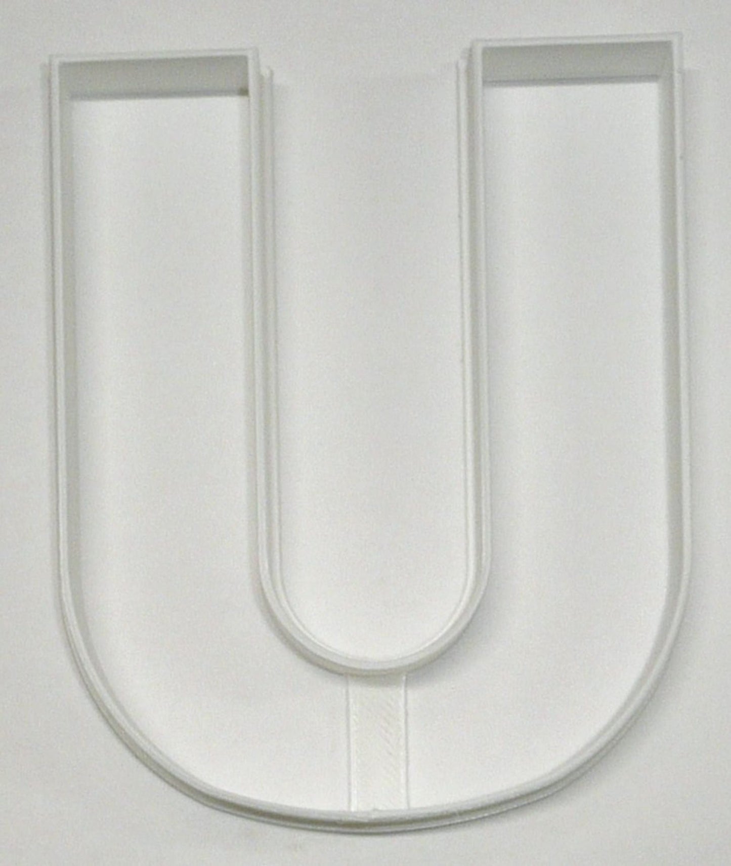 Letter U 4 Inch Uppercase Capital Block Font Cookie Cutter USA PR4234