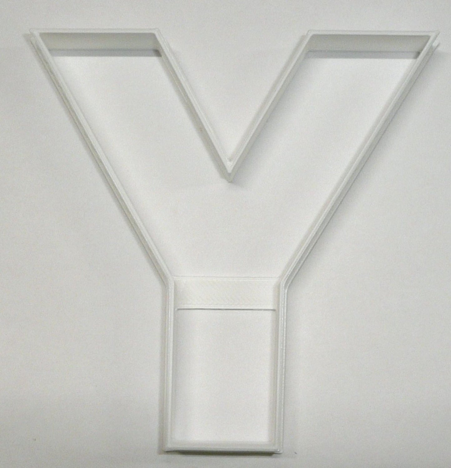 Letter Y 4 Inch Uppercase Capital Block Font Cookie Cutter USA PR4238