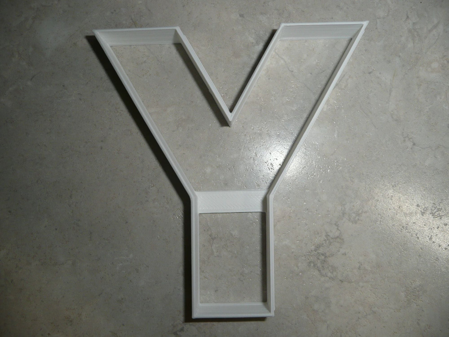 Letter Y 4 Inch Uppercase Capital Block Font Cookie Cutter USA PR4238