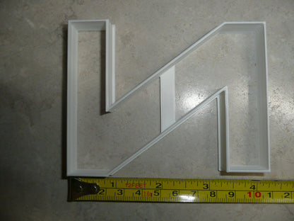 Letter Z 4 Inch Uppercase Capital Block Font Cookie Cutter USA PR4239