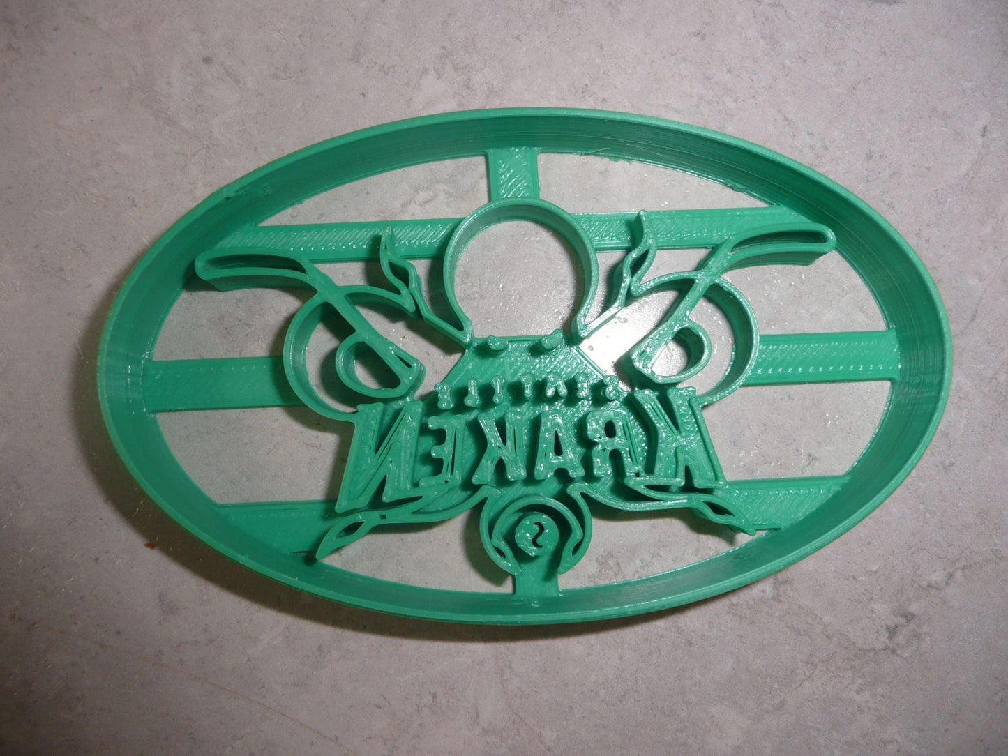 Seattle Kraken Sea Monster Octopus NHL Hockey Team Cookie Cutter USA PR4241