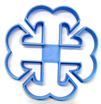 French Cross Outline 3.5 Inch Sacred Religious Symbol Cookie Cutter USA PR4242