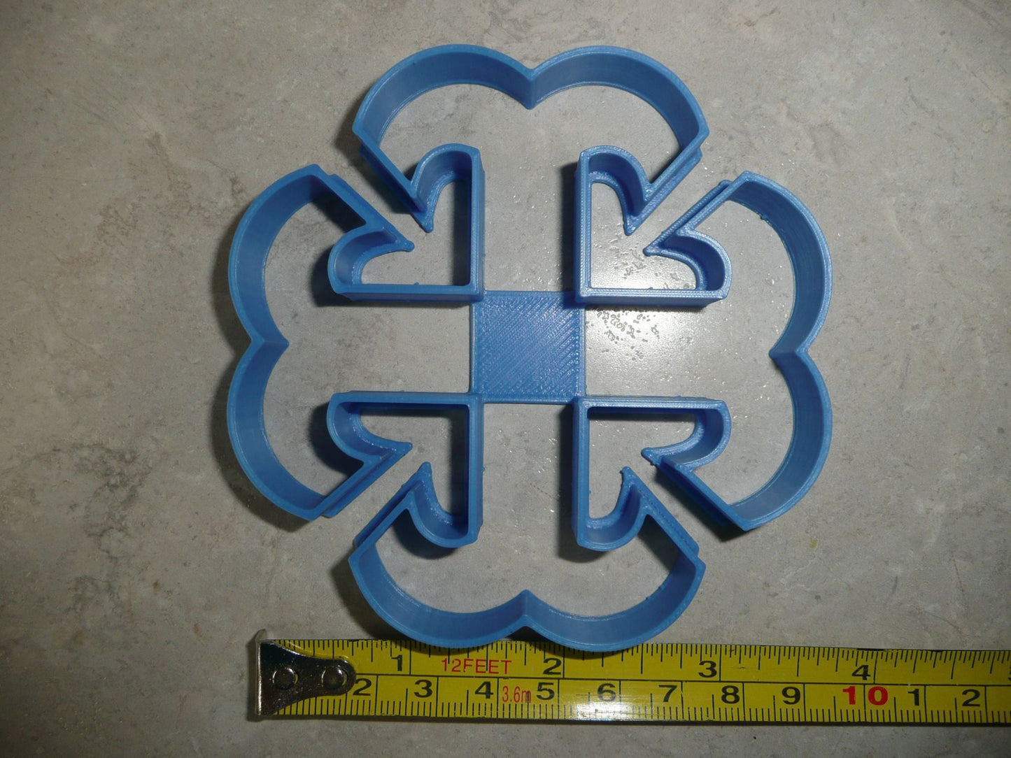 French Cross Outline 3.5 Inch Sacred Religious Symbol Cookie Cutter USA PR4242