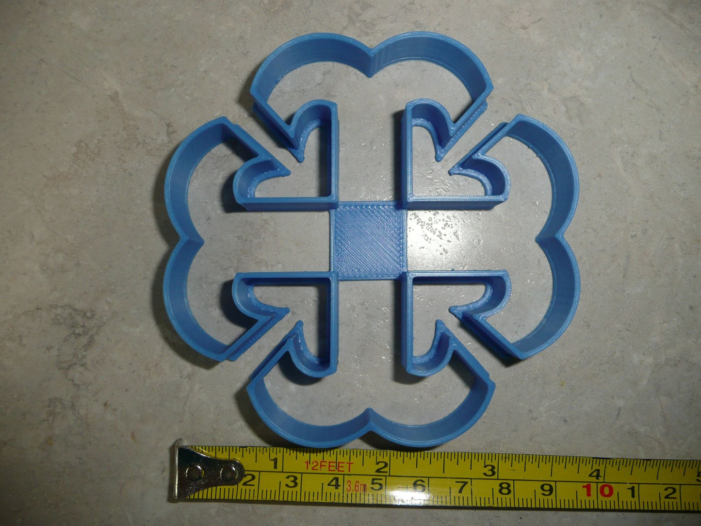 French Cross Outline 3.5 Inch Sacred Religious Symbol Cookie Cutter USA PR4242