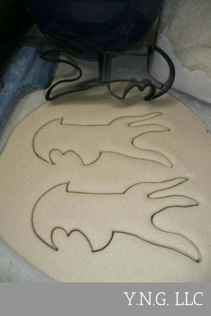 Batman Half Nightmare Before Christmas Bow Mashup Cookie Cutter USA PR4243