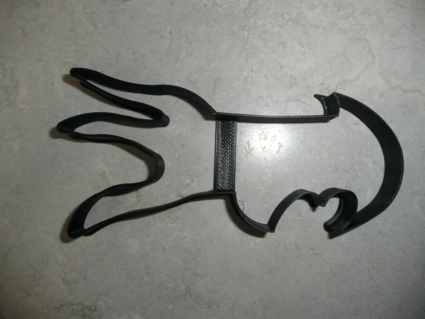 Batman Half Nightmare Before Christmas Bow Mashup Cookie Cutter USA PR4243