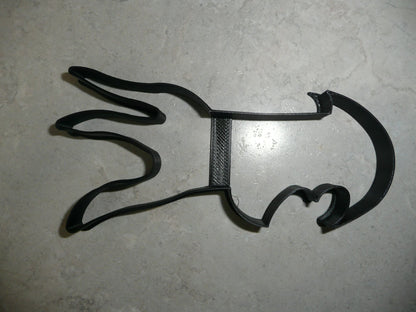 Batman Half Nightmare Before Christmas Bow Mashup Cookie Cutter USA PR4243