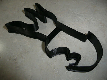 Batman Half Nightmare Before Christmas Bow Mashup Cookie Cutter USA PR4243