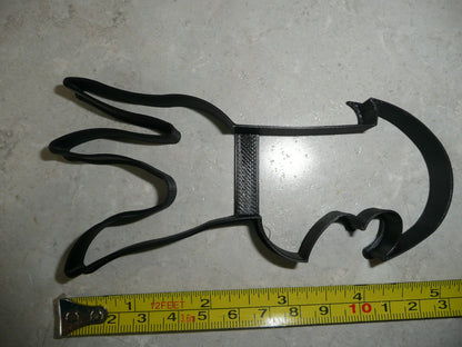 Batman Half Nightmare Before Christmas Bow Mashup Cookie Cutter USA PR4243