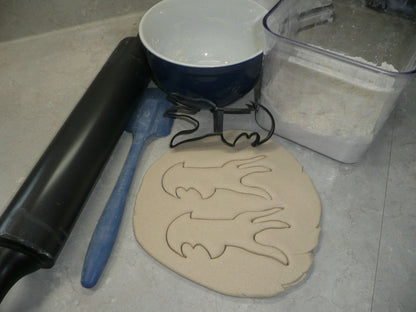 Batman Half Nightmare Before Christmas Bow Mashup Cookie Cutter USA PR4243