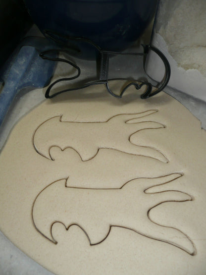 Batman Half Nightmare Before Christmas Bow Mashup Cookie Cutter USA PR4243