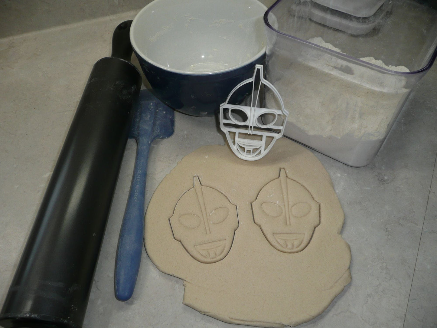 Ultraman Face Alien Earth Protector Cookie Cutter 3D Printed USA PR4245