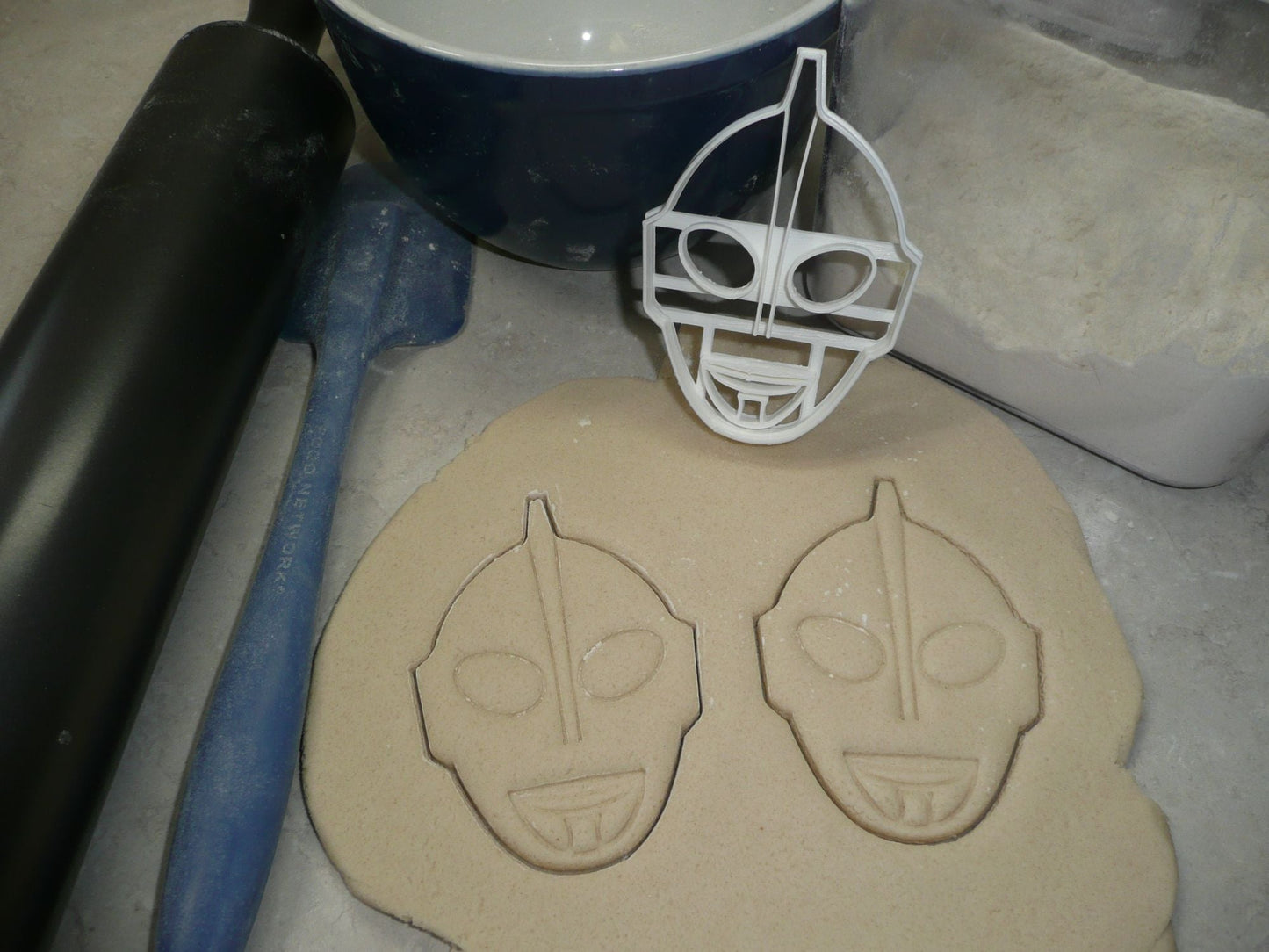 Ultraman Face Alien Earth Protector Cookie Cutter 3D Printed USA PR4245