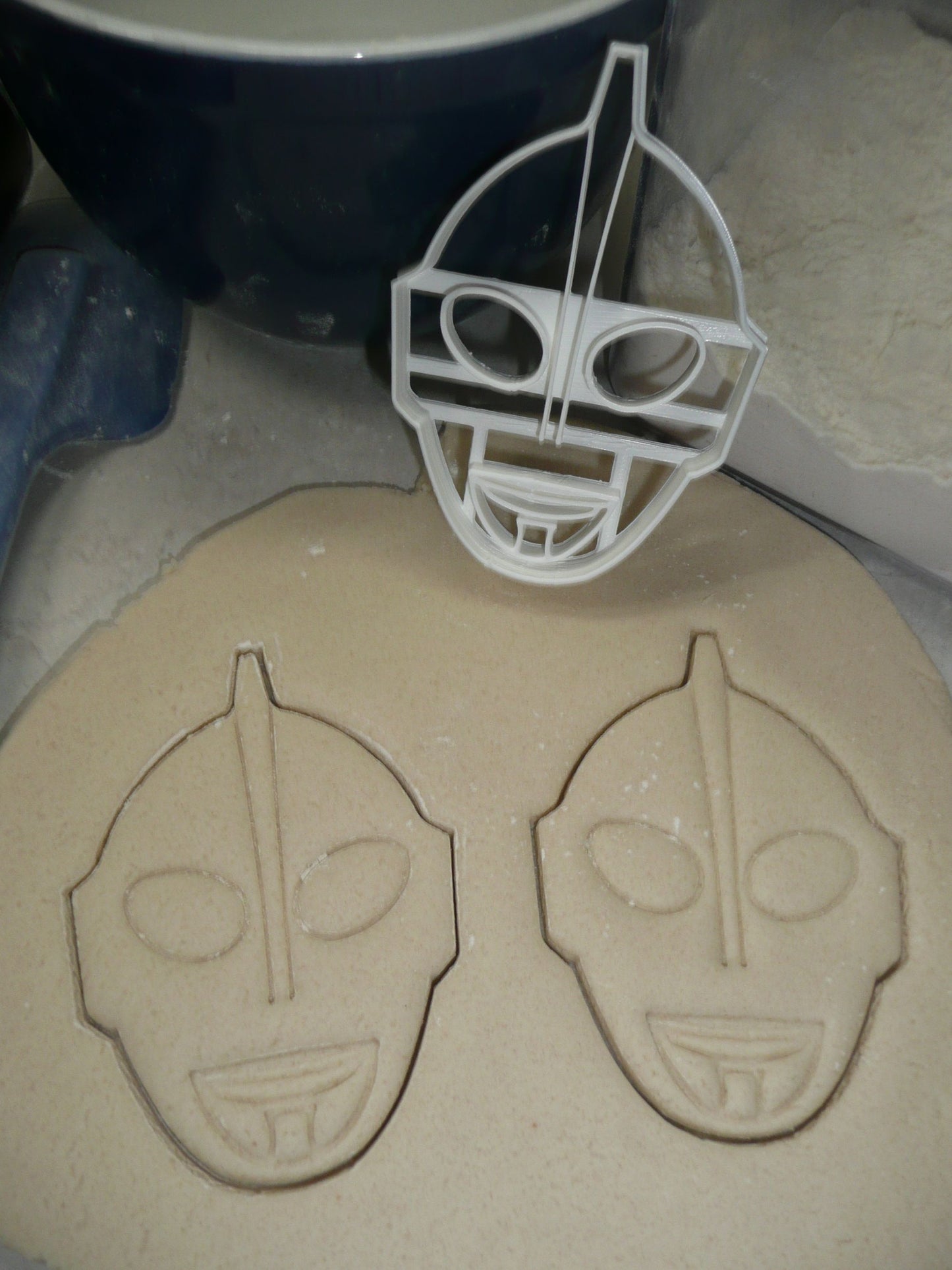 Ultraman Face Alien Earth Protector Cookie Cutter 3D Printed USA PR4245