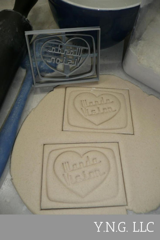 WandaVision Vintage TV Shape Wanda Vision Cookie Cutter USA PR4248