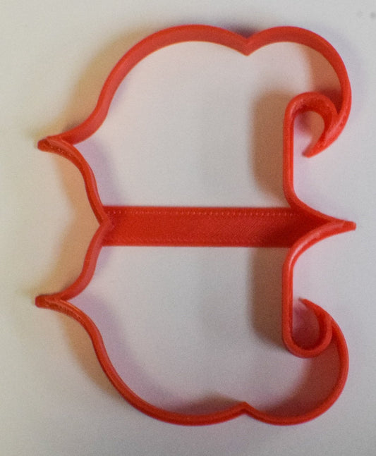 6x Boston Red Sox Outline Fondant Cutter Cupcake Topper Size 1.75" USA FD424