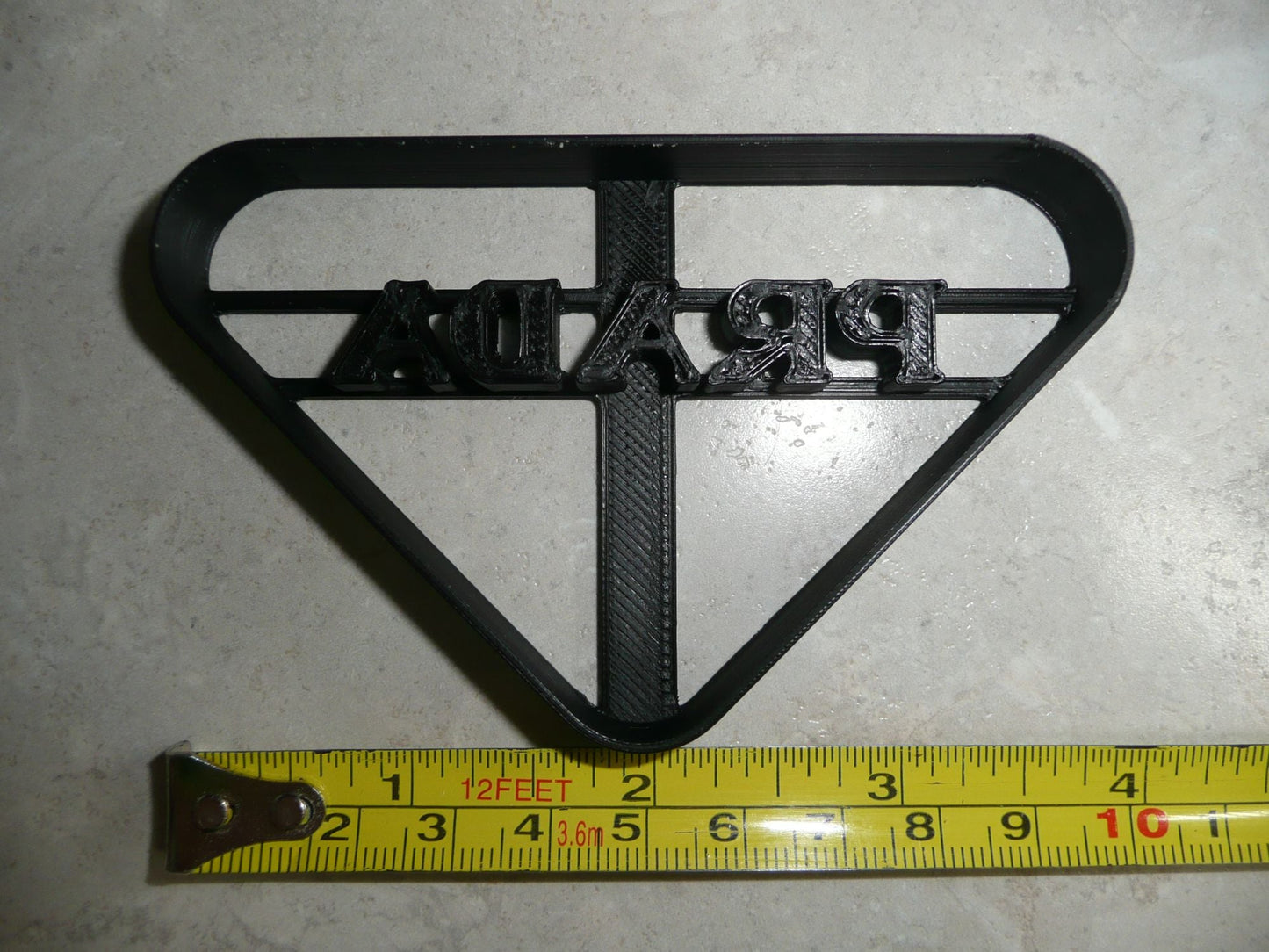 Prada Apparel Luxury Fashion Brand Cookie Cutter Made in USA PR4256