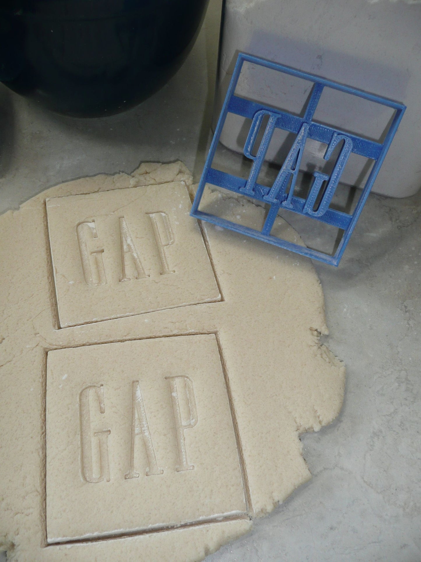 Gap Clothing Apparel Fashion Brand Cookie Cutter Made in USA PR4258