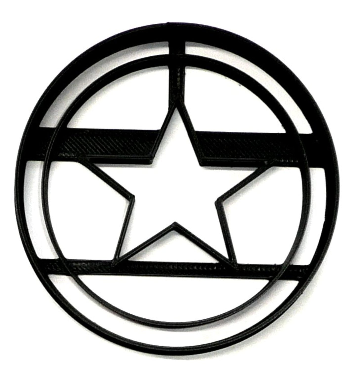 6x Converse Star Brand Fondant Cutter Cupcake Topper 1.75 IN USA FD4262