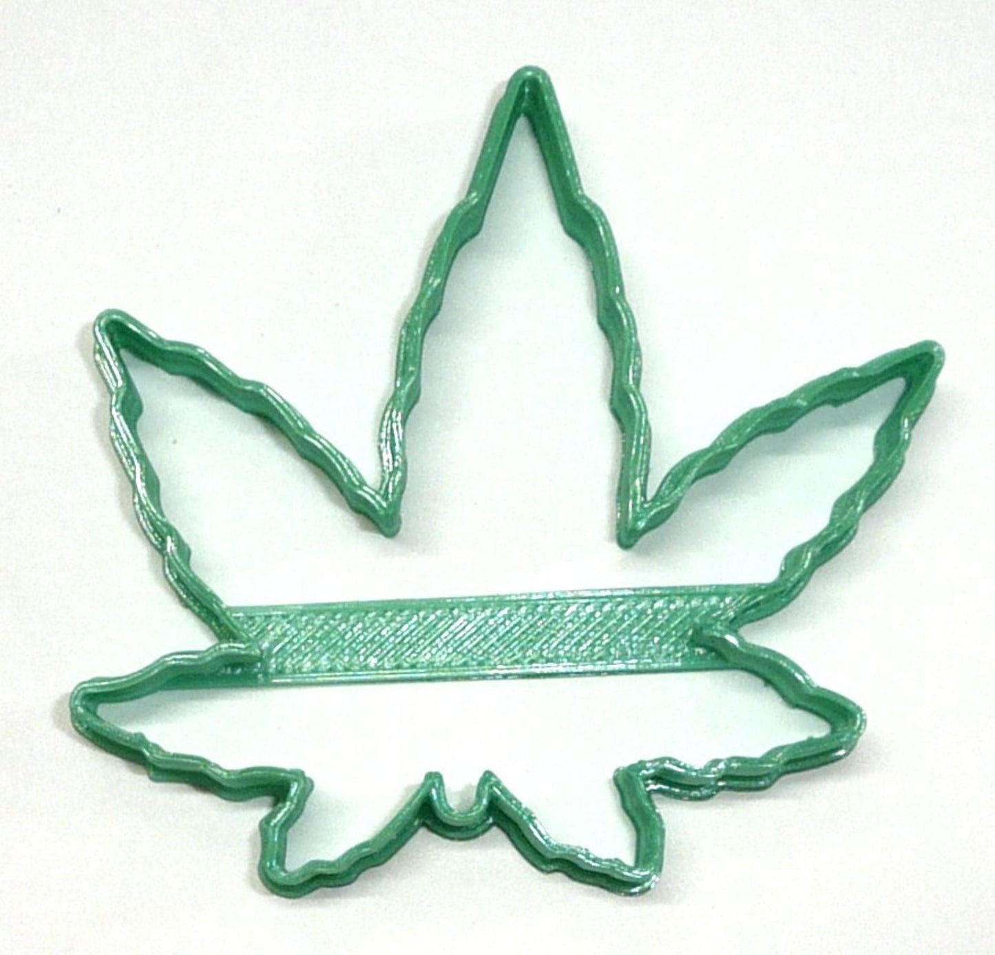 Cannabis Marijuana Hemp Fan Leaf 3 Inch Outline Cookie Cutter USA PR4294