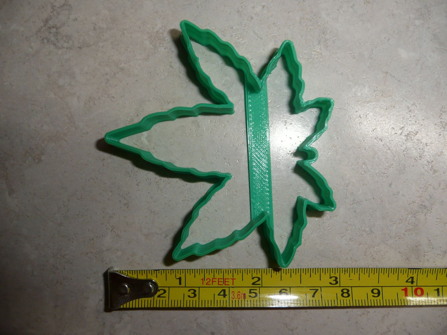 Cannabis Marijuana Hemp Fan Leaf 3 Inch Outline Cookie Cutter USA PR4294