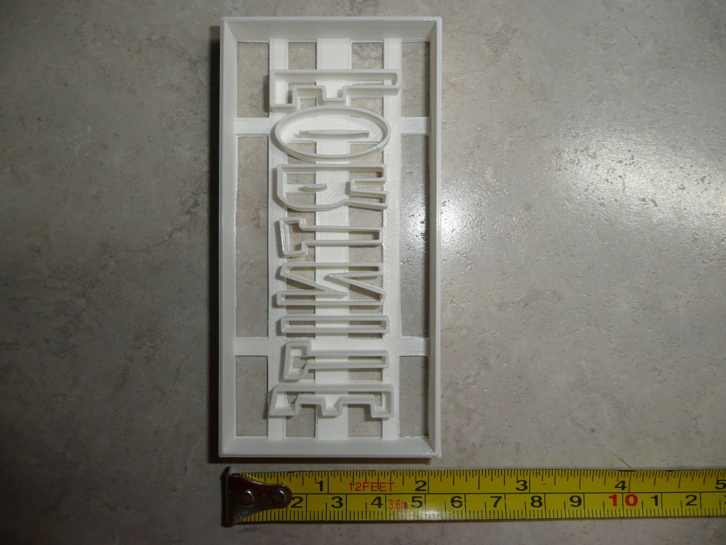 Fortnite Word Letters Imprint Video Computer Game Cookie Cutter USA PR4296