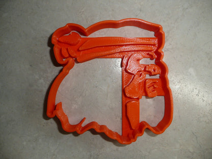 Wabash High School Apache Mascot Indiana Cookie Cutter USA PR4319