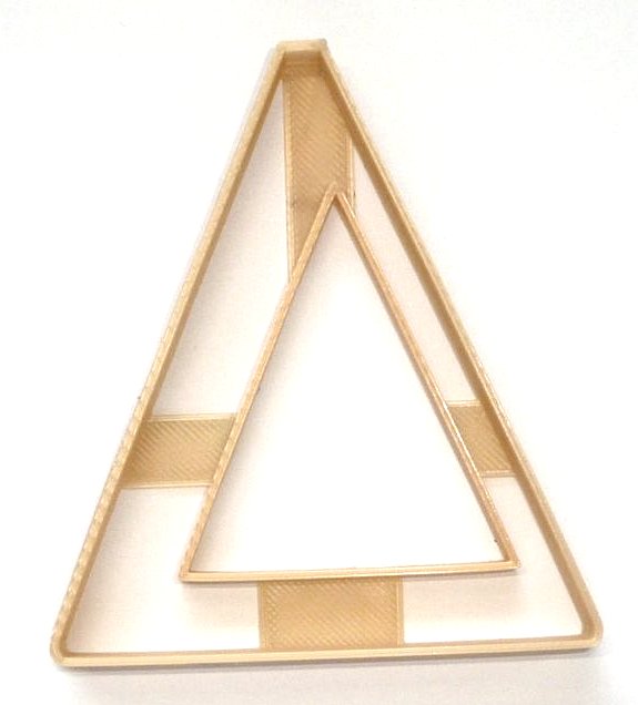 Delta Greek Letter Fraternity Sorority Cookie Cutter USA PR4326